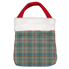 Balfour Blue Tartan Christmas Gift Bag