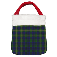 Johnston Modern Tartan Christmas Gift Bag