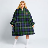 Baillie Modern Tartan Hoodie Blanket