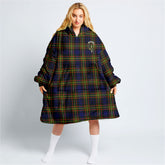 MacLellan Modern Tartan Hoodie Blanket
