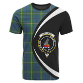 Clelland Tartan Crest T-shirt - Circle Style