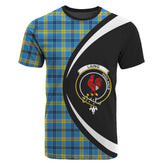 Laing Tartan Crest T-shirt - Circle Style