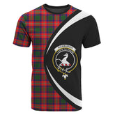 Roxburgh District Tartan Crest T-shirt - Circle Style