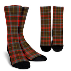 MacKintosh Hunting Weathered Tartan Crew Socks