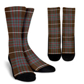 MacIntyre Hunting Weathered Tartan Crew Socks