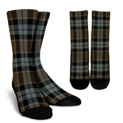 Graham of Menteith Weathered Tartan Crew Socks