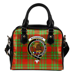 MacGregor Modern Tartan Crest Shoulder Handbags
