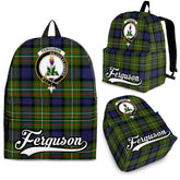 Ferguson Family Tartan Crest Backpack