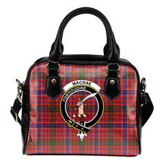 MacRae Ancient Tartan Crest Shoulder Handbags