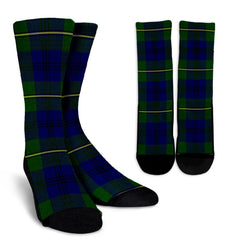 Johnston Modern Tartan Crew Socks