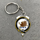 Leslie Crest Keychain