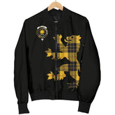 MacLeod (of Lewis) Tartan Bomber Jacket Lion & Thistle