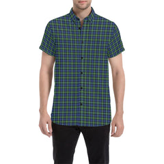 Campbell Family Tartan Men Shirt