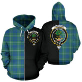 Hamilton Hunting Ancient Tartan Zipper Hoodie - Half Of Me Style