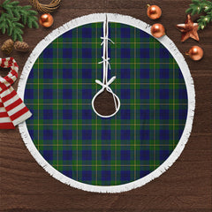 Johnson Modern Tartan Christmas Tree Skirt