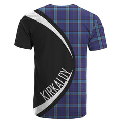 Kirkaldy Tartan Crest T-shirt - Circle Style