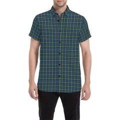 Campbell Family Tartan Men Shirt