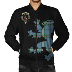 Clelland Tartan Bomber Jacket Lion & Thistle