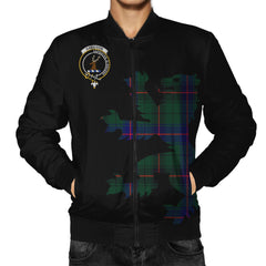 Davidson Tartan Bomber Jacket Lion & Thistle