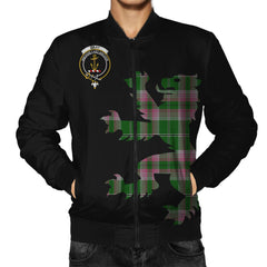 Gray Tartan Bomber Jacket Lion & Thistle
