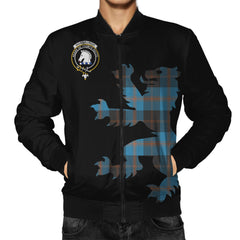 Horsburgh Tartan Bomber Jacket Lion & Thistle