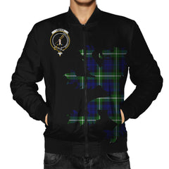 Lammie Tartan Bomber Jacket Lion & Thistle