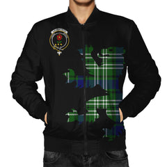 Learmonth Tartan Bomber Jacket Lion & Thistle