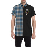 Napier Modern Tartan Crest Men Shirt