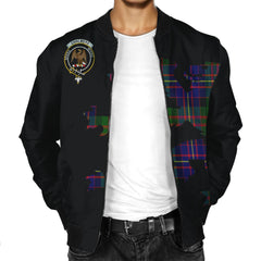 Chalmers (Balnacraig) Tartan Bomber Jacket Lion & Thistle