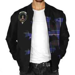 Dunlop Tartan Bomber Jacket Lion & Thistle