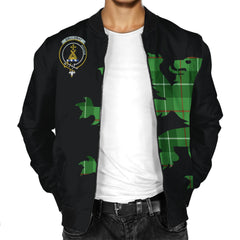 Galloway Tartan Bomber Jacket Lion & Thistle