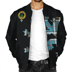 Thomson Tartan Bomber Jacket Lion & Thistle