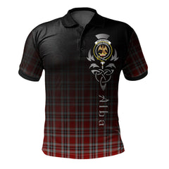 Drummond of Perth Dress Tartan Polo Shirt - Alba Celtic Style