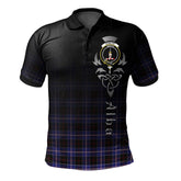 Dunlop Modern Tartan Polo Shirt - Alba Celtic Style