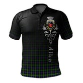 Farquharson Modern Tartan Polo Shirt - Alba Celtic Style