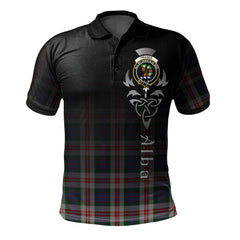 Fraser Red Dress Tartan Polo Shirt - Alba Celtic Style