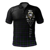 Galbraith Modern Tartan Polo Shirt - Alba Celtic Style