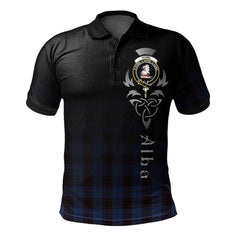 Home or Hume Tartan Polo Shirt - Alba Celtic Style