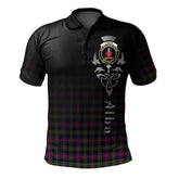 Logan Modern Tartan Polo Shirt - Alba Celtic Style