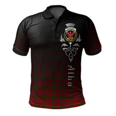 MacDonell of Keppoch Tartan Polo Shirt - Alba Celtic Style
