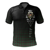 MacKinnon Hunting Ancient Tartan Polo Shirt - Alba Celtic Style