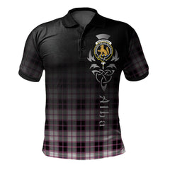 MacPherson Hunting Modern Tartan Polo Shirt - Alba Celtic Style