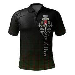 Macnaughton Hunting Tartan Polo Shirt - Alba Celtic Style