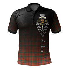 Munro Ancient Tartan Polo Shirt - Alba Celtic Style