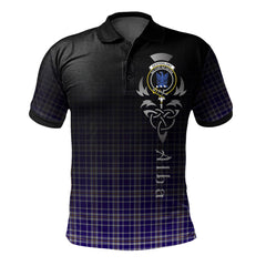 Ochterlony Tartan Polo Shirt - Alba Celtic Style