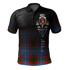 Pentland Tartan Polo Shirt - Alba Celtic Style