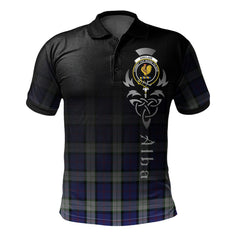 Sinclair Dress Tartan Polo Shirt - Alba Celtic Style