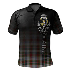 Stewart Dress Tartan Polo Shirt - Alba Celtic Style