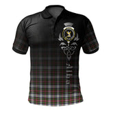 Stewart Dress Modern Tartan Polo Shirt - Alba Celtic Style