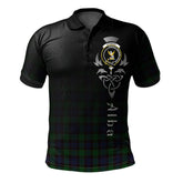 Stewart Old Tartan Polo Shirt - Alba Celtic Style